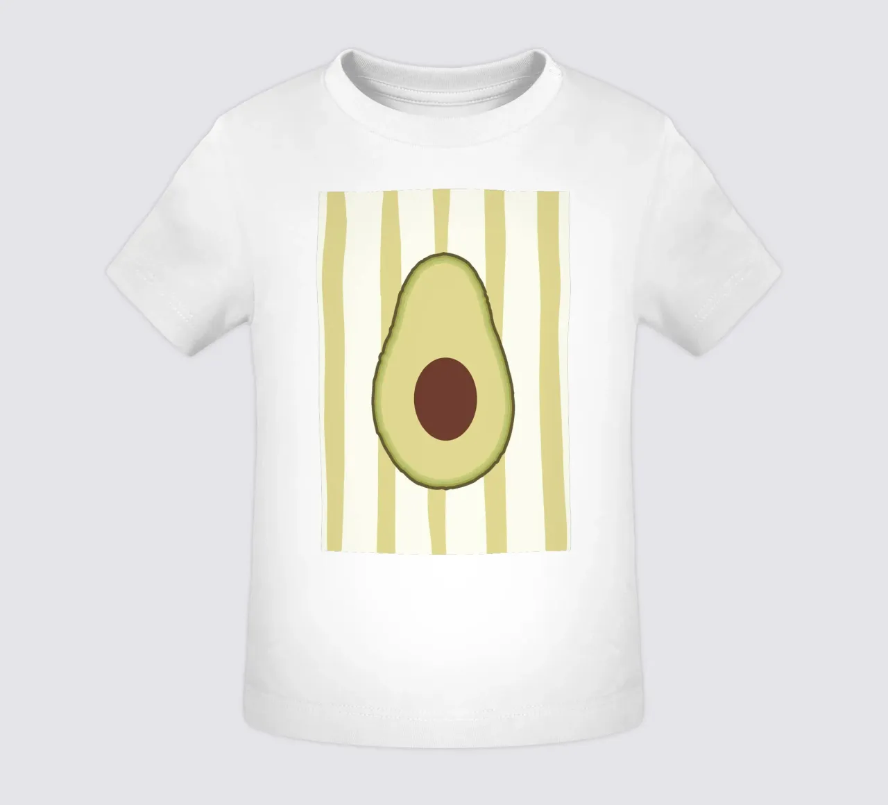 Avocado Slice maglietta neonato da Attaboy Dsgn