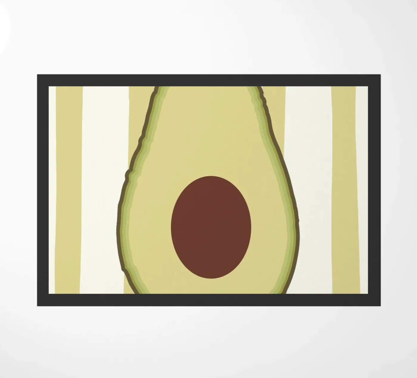 Avocado Slice paillasson de Attaboy Dsgn