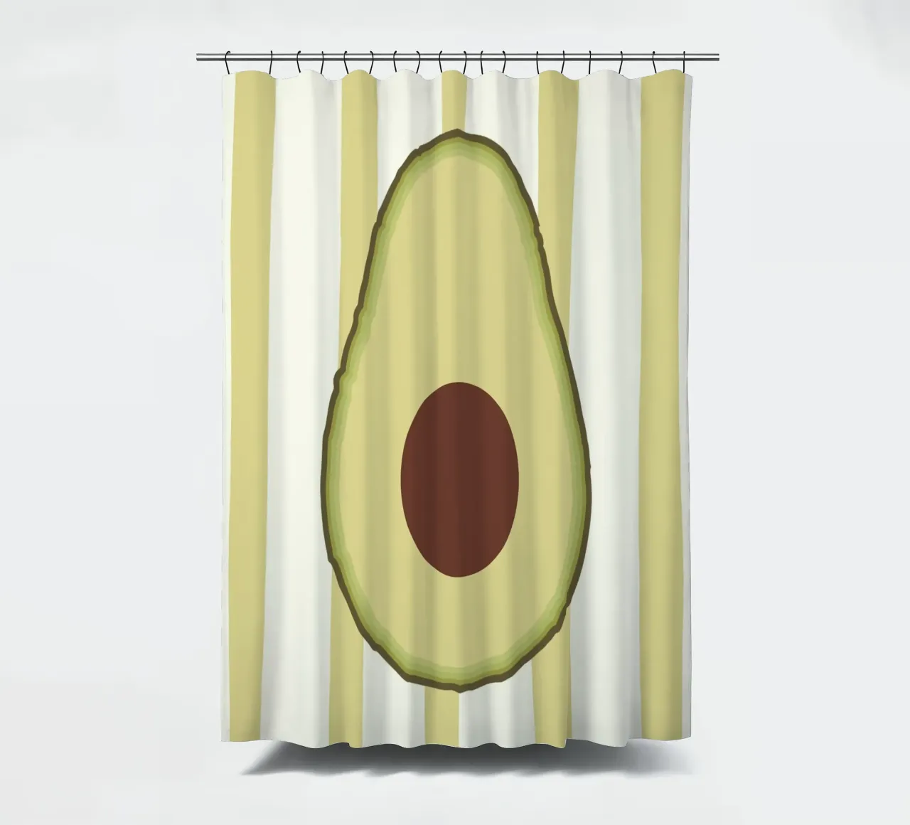 Avocado Slice tenda da doccia da Attaboy Dsgn