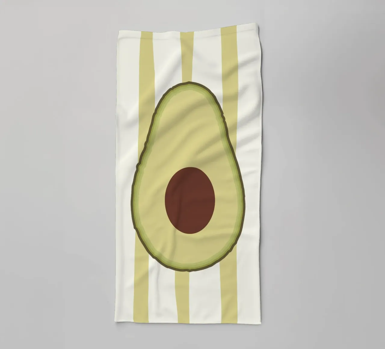 Avocado Slice asciugamano da bagno da Attaboy Dsgn