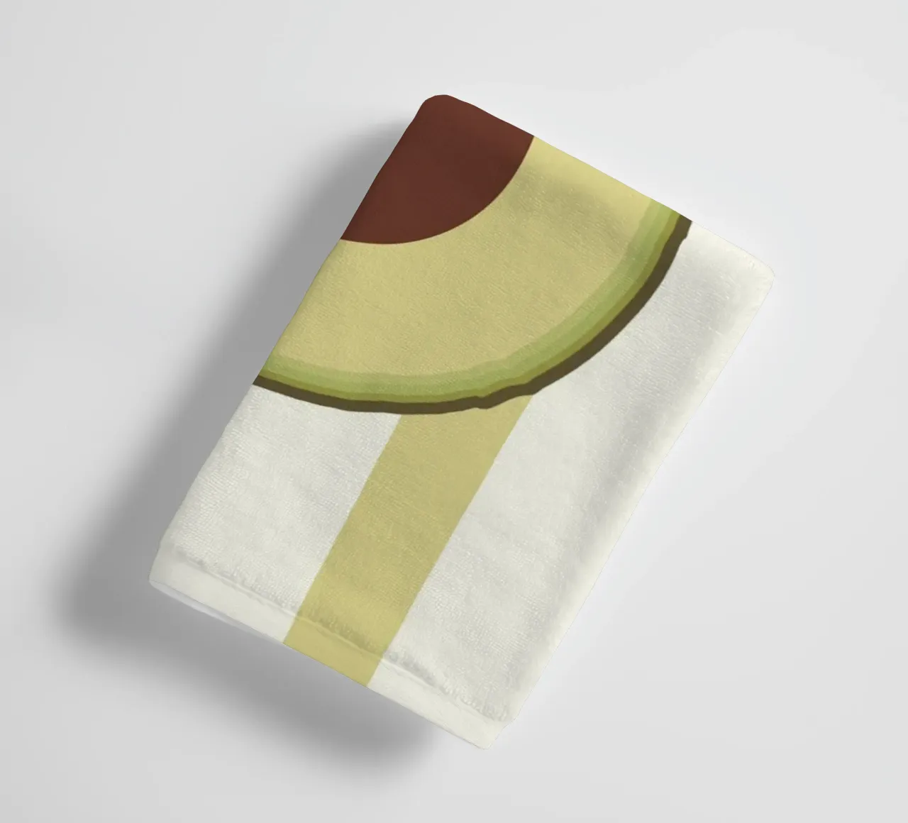 Avocado Slice asciugamano da bagno da Attaboy Dsgn