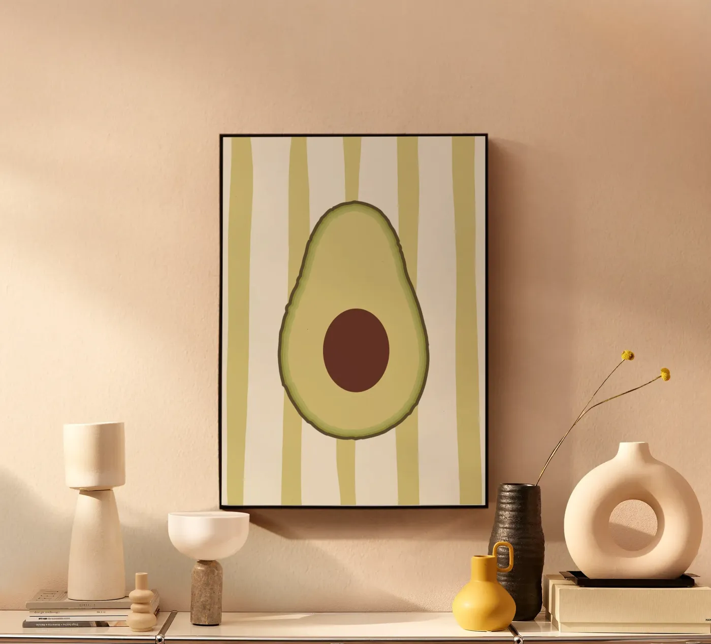Avocado Slice Acryl-Glas von Attaboy Dsgn