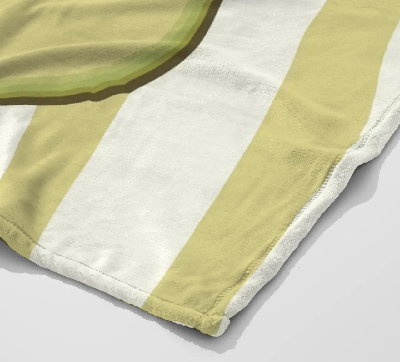 Avocado Slice coperta in pile da Attaboy Dsgn