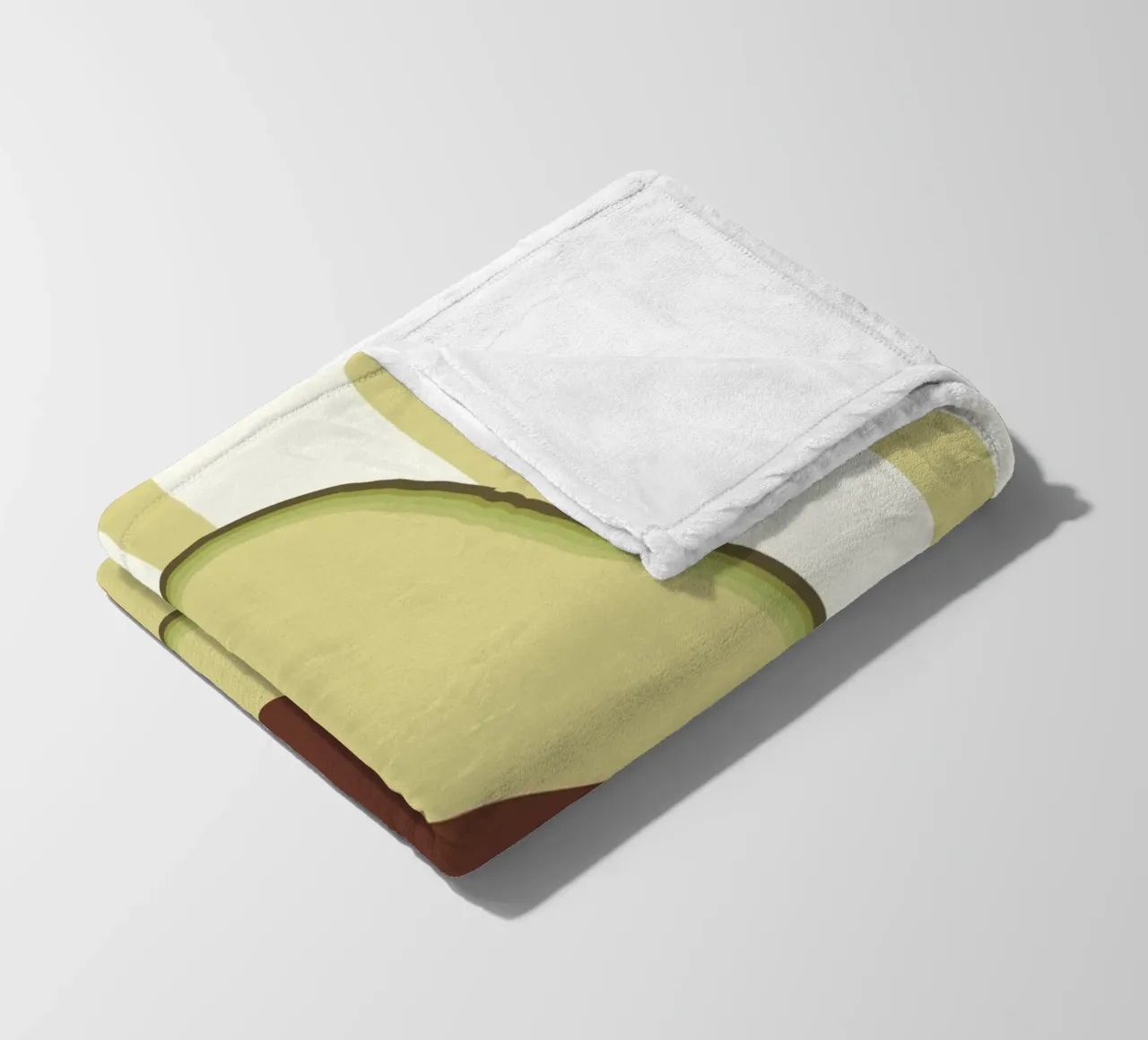 Avocado Slice coperta in pile da Attaboy Dsgn