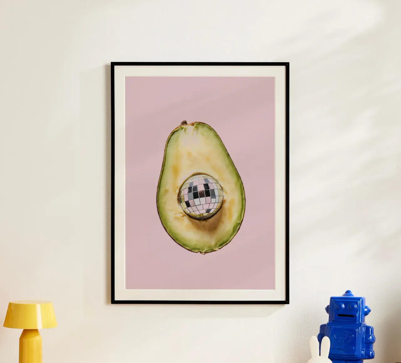 Funky Disco Avocado poster da Attaboy Dsgn