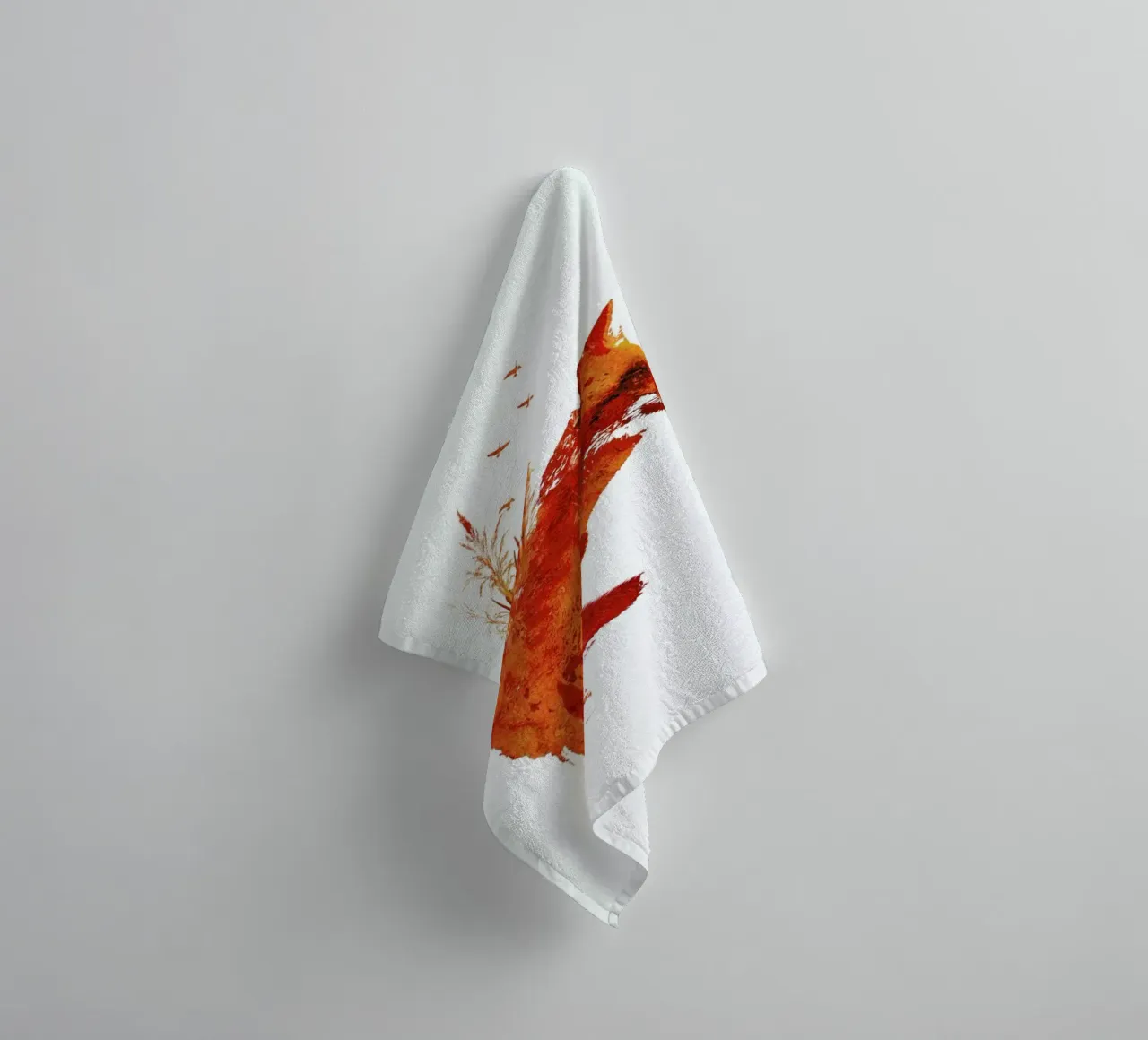 Plattensee Fox serviette de bain de Róbert Farkas