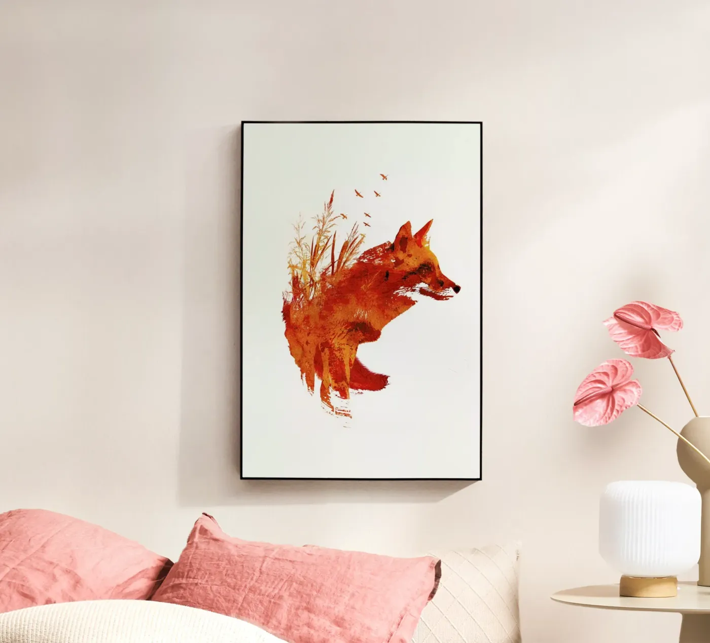 Plattensee Fox Acryl-Glas von Róbert Farkas