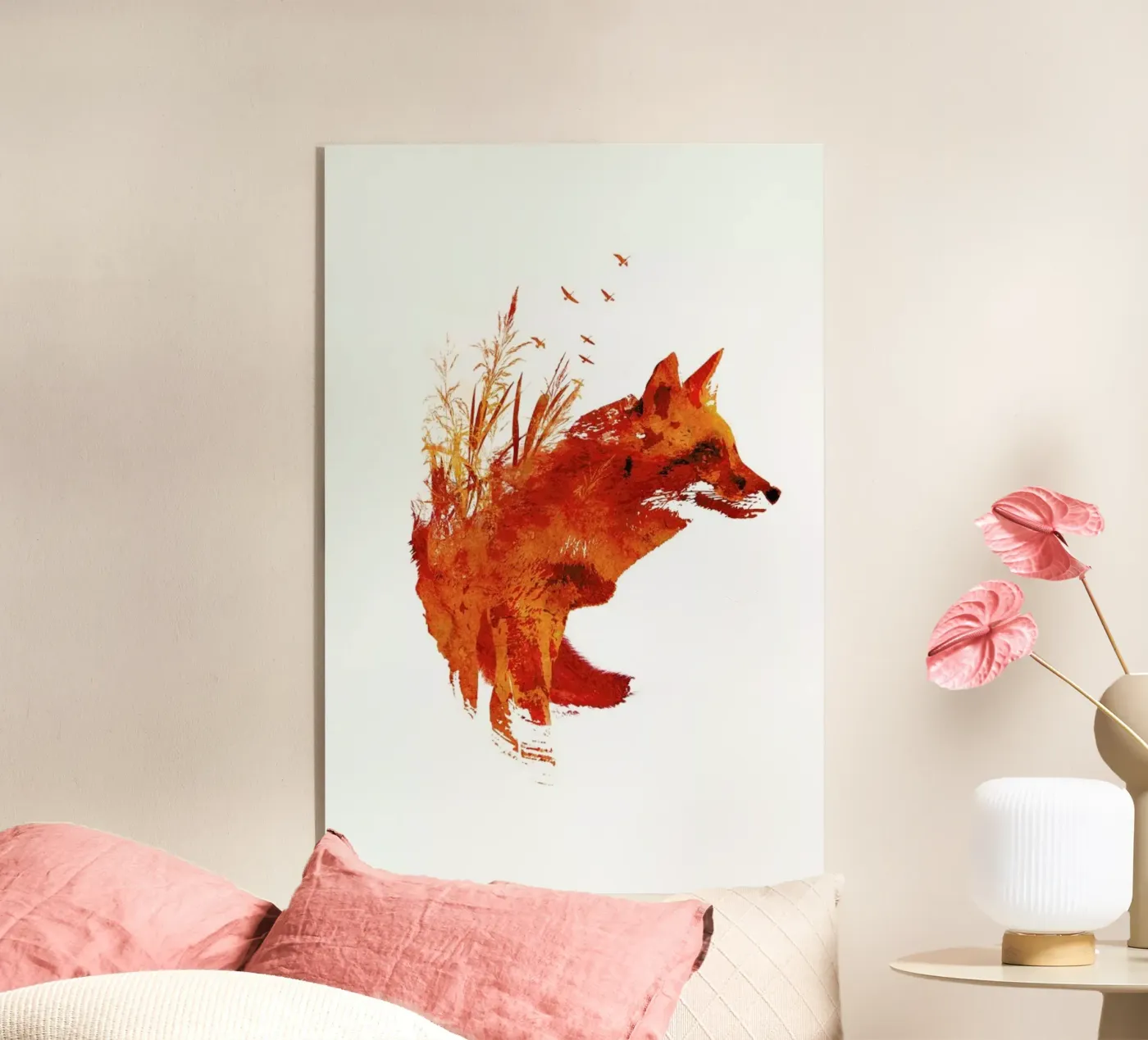 Plattensee Fox Acryl-Glas von Róbert Farkas