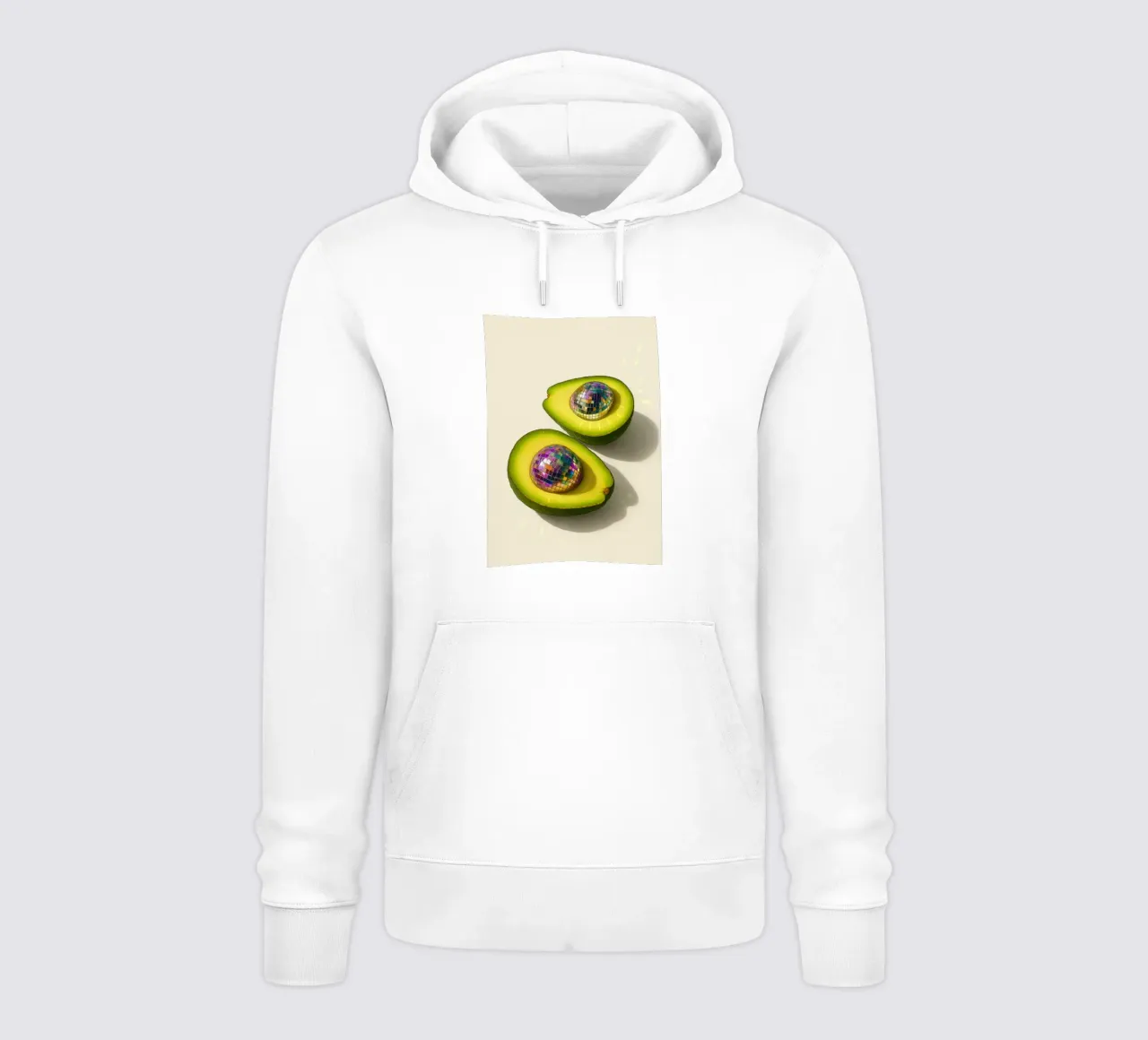 Disco Avocado felpa con cappuccio da Attaboy Dsgn