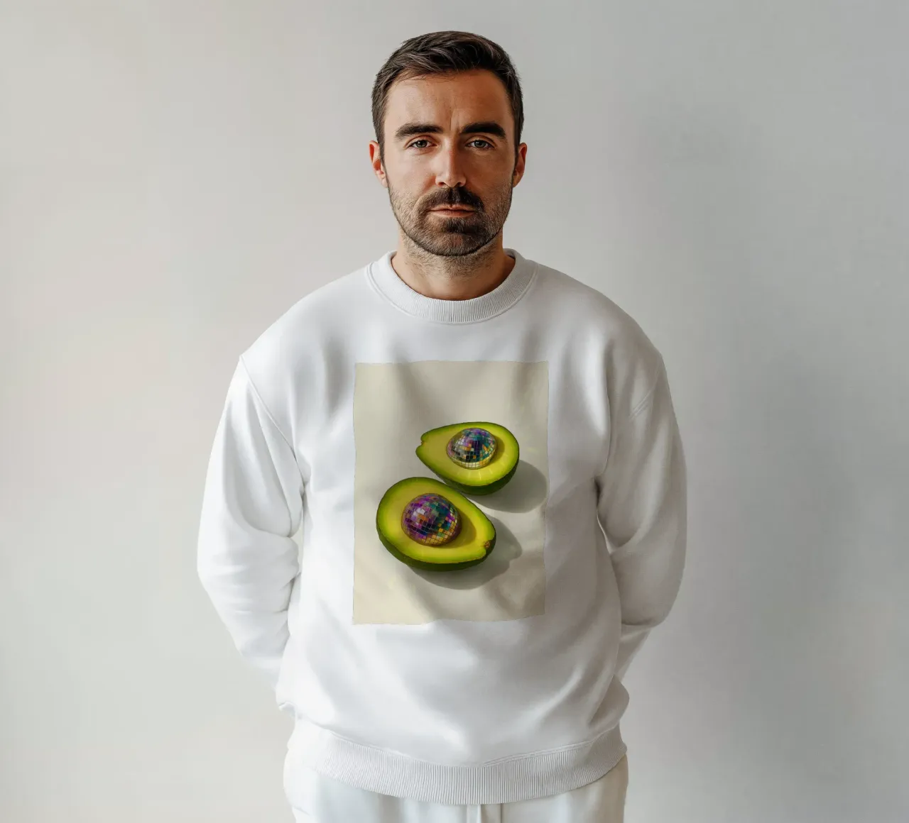 Disco Avocado felpa da Attaboy Dsgn