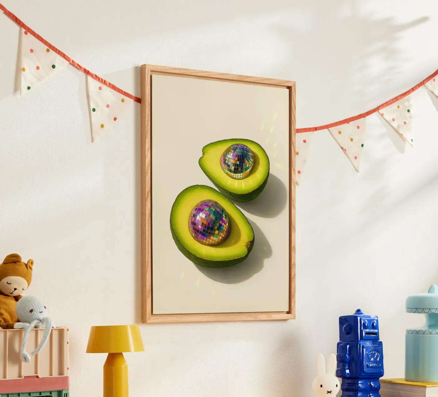Disco Avocado Acryl-Glas von Attaboy Dsgn