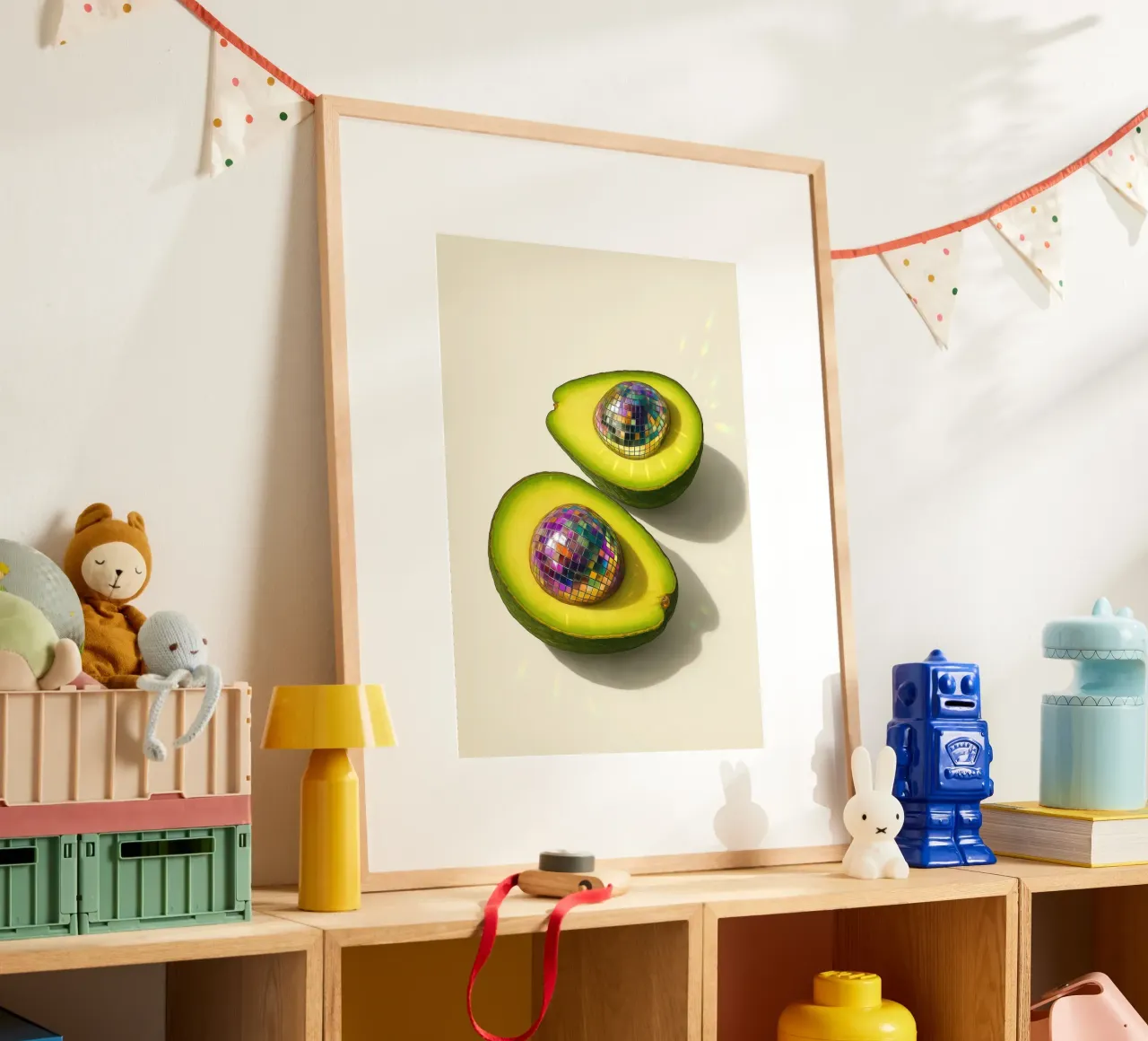 Disco Avocado poster da Attaboy Dsgn