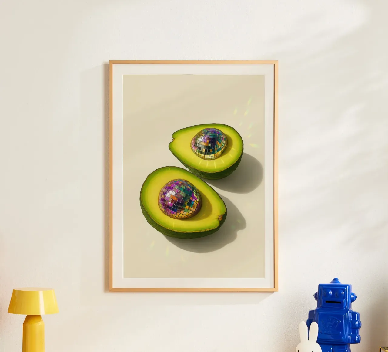 Disco Avocado poster da Attaboy Dsgn