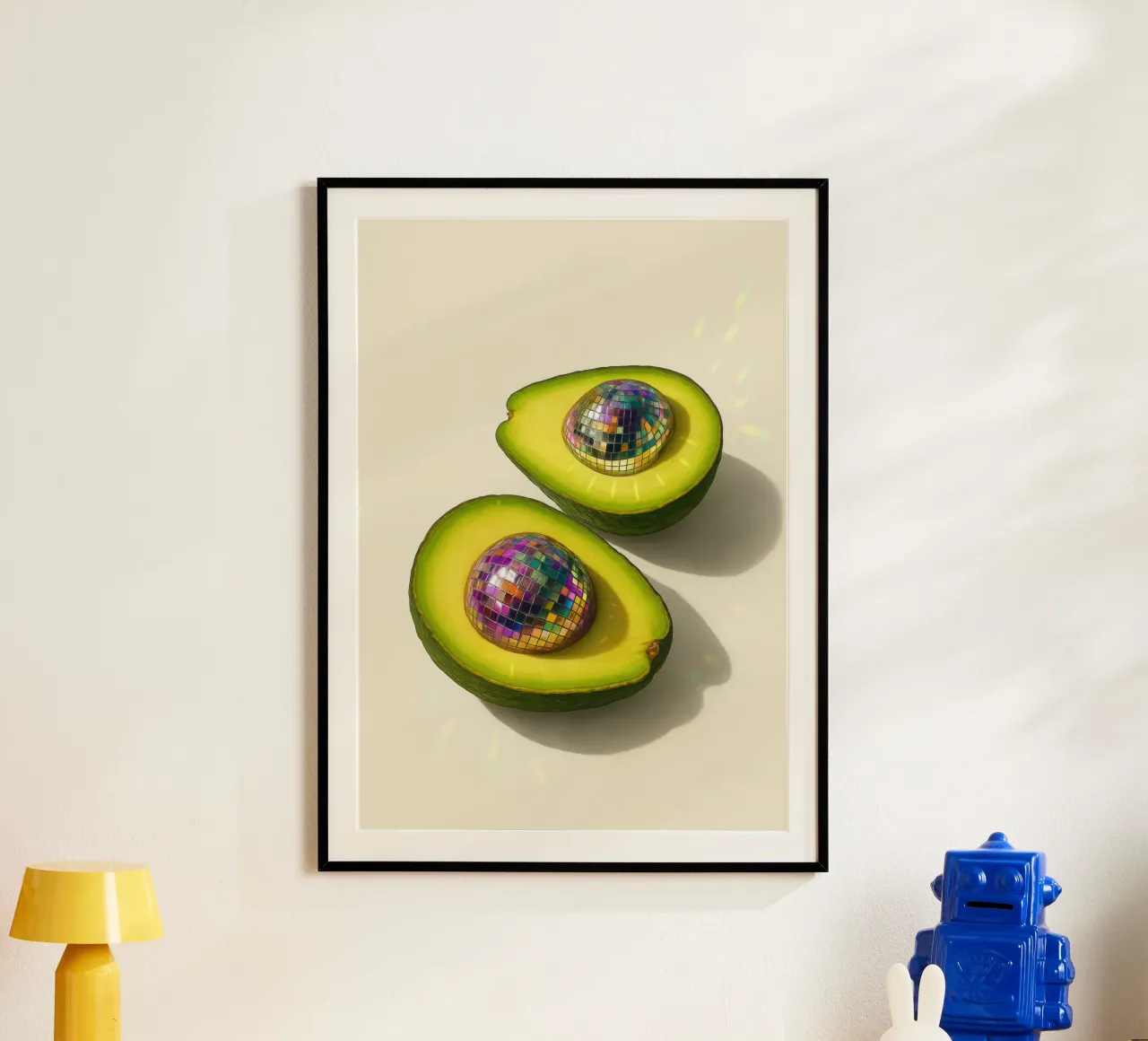 Disco Avocado poster da Attaboy Dsgn