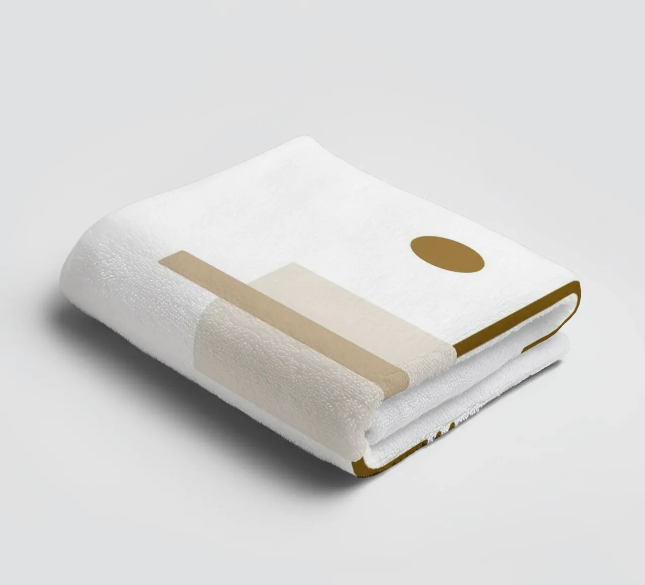 Minimal Geometry #4 towel by Ella.Wilfriede