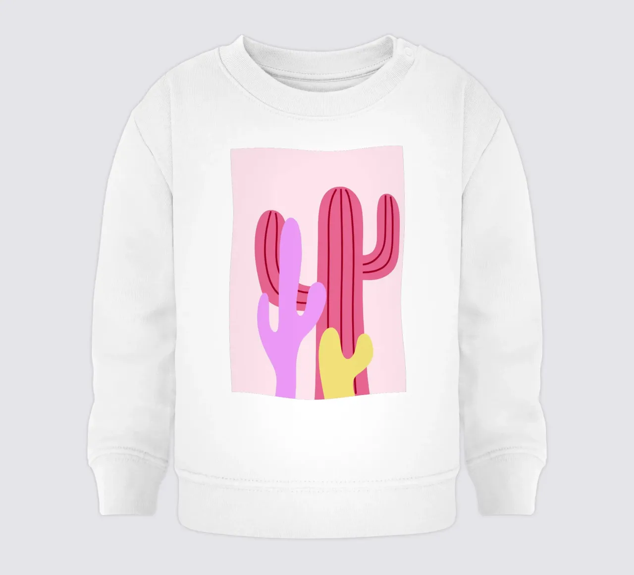 Cactus Calm felpa neonato da Attaboy Dsgn