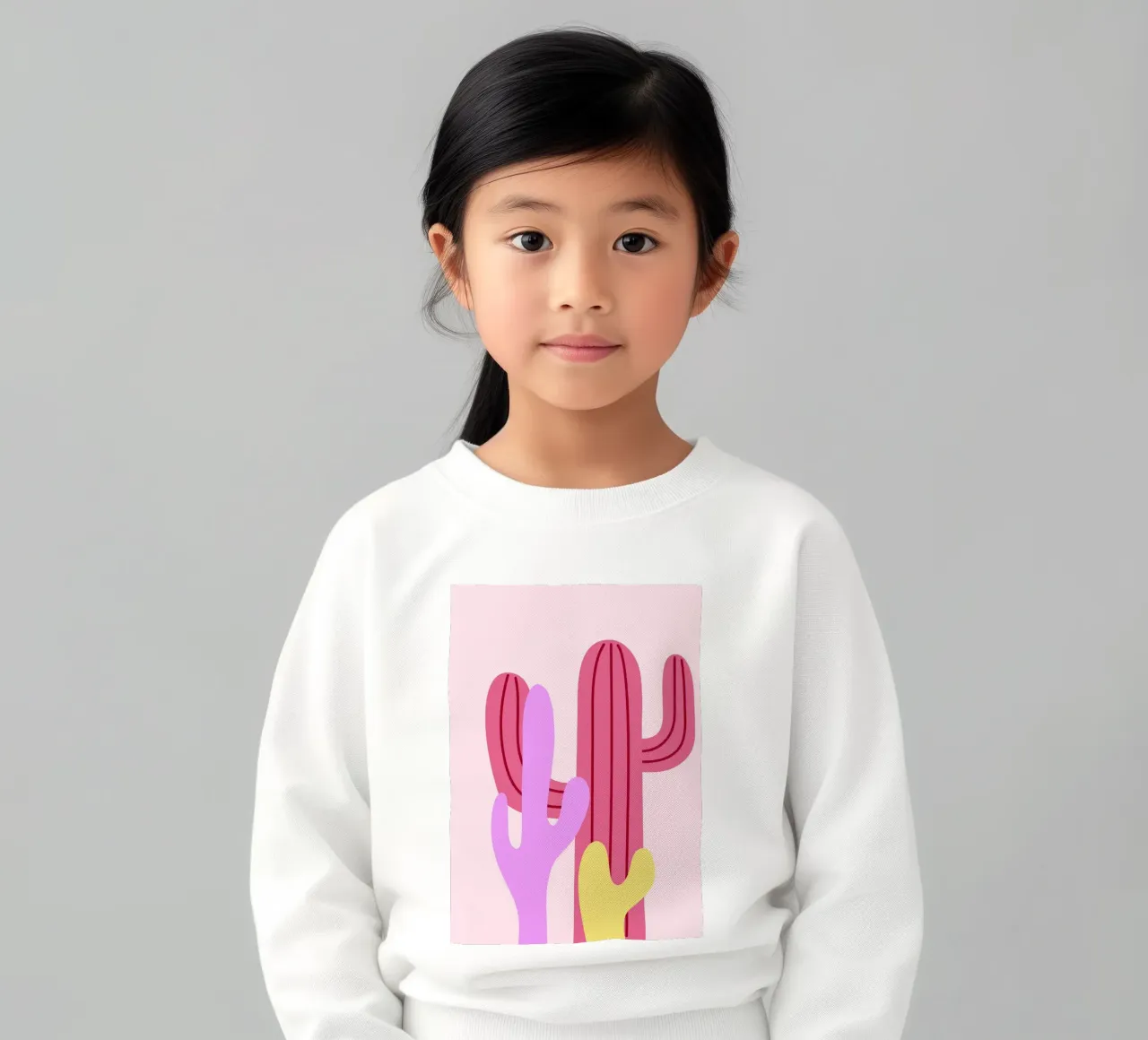 Cactus Calm felpa bambino da Attaboy Dsgn