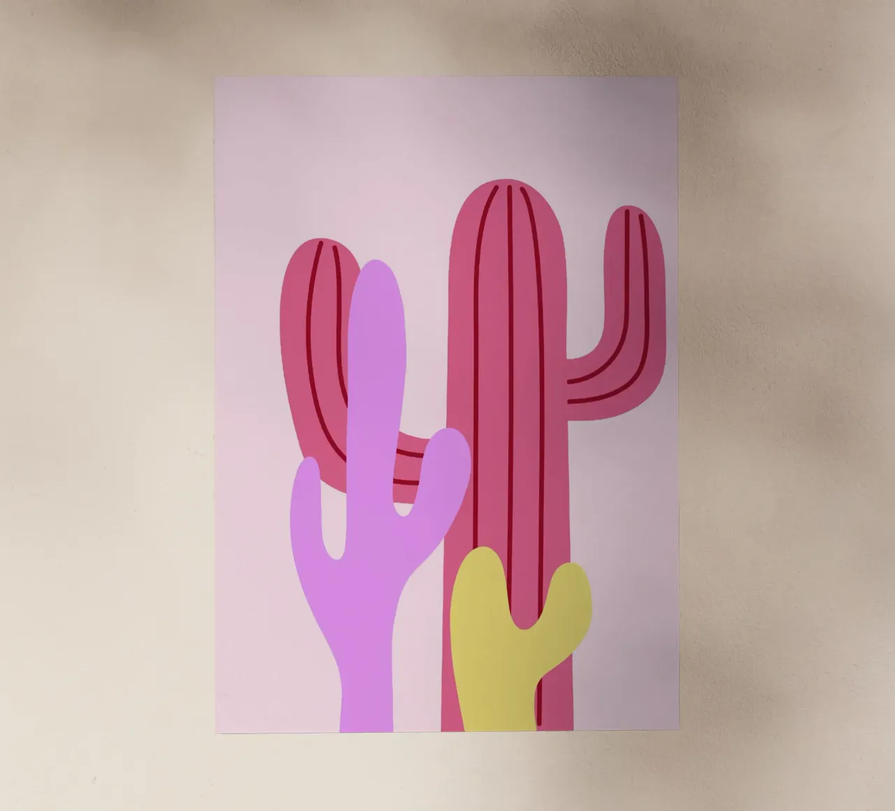 Cactus Calm pellicola backlit da Attaboy Dsgn