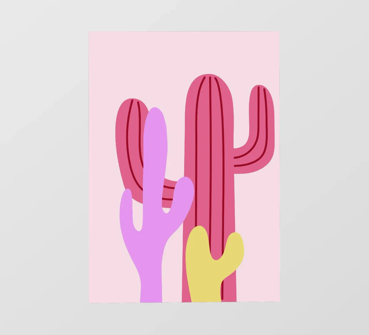 Cactus Calm pellicola backlit da Attaboy Dsgn