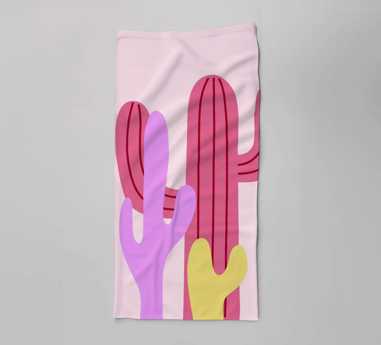 Cactus Calm asciugamano da bagno da Attaboy Dsgn