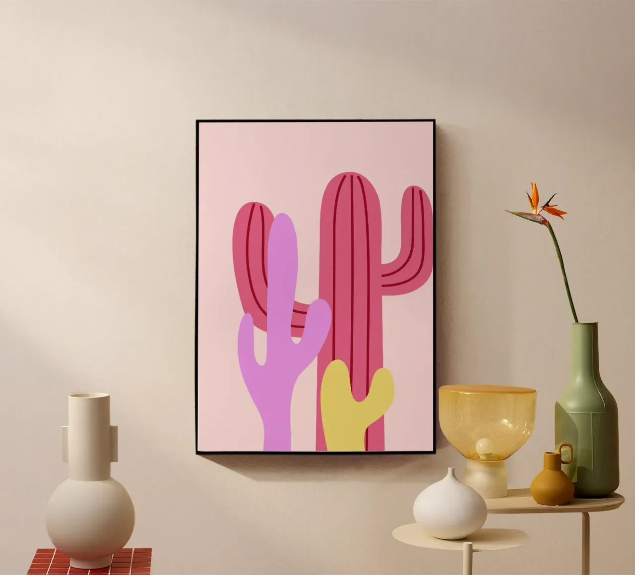 Cactus Calm plexiglass da Attaboy Dsgn