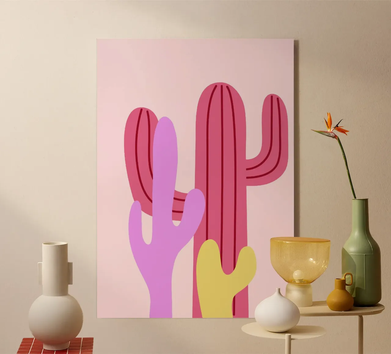 Cactus Calm plexiglass da Attaboy Dsgn