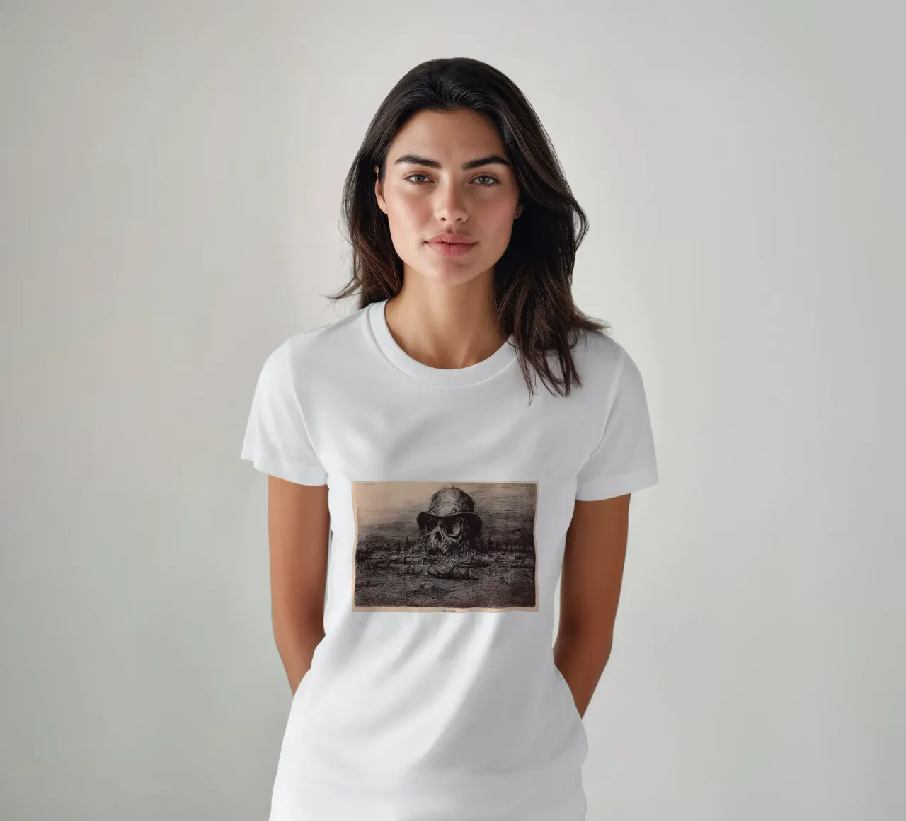 Cranio - Paul Weber t-shirt da Art In The Sky