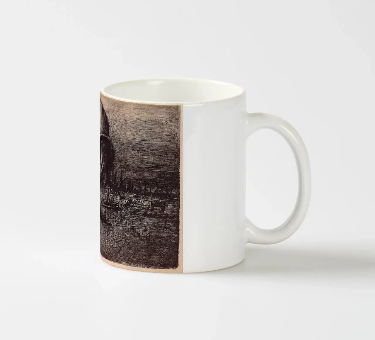 Cranio - Paul Weber tazza in ceramica da Art In The Sky
