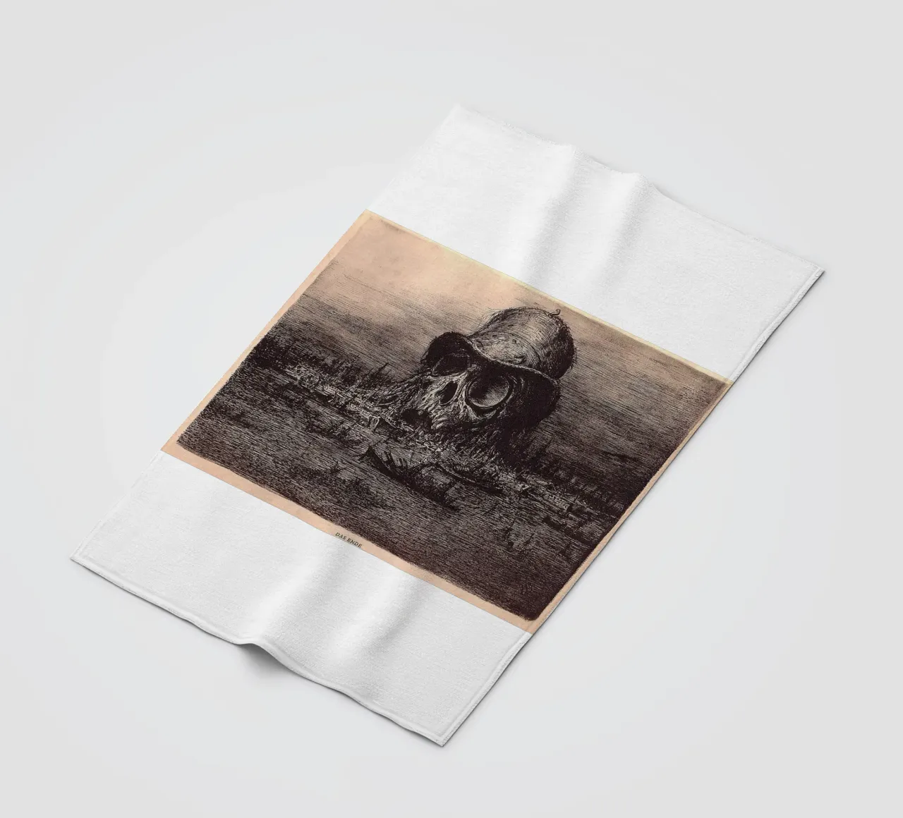 Cranio - Paul Weber coperta in pile da Art In The Sky