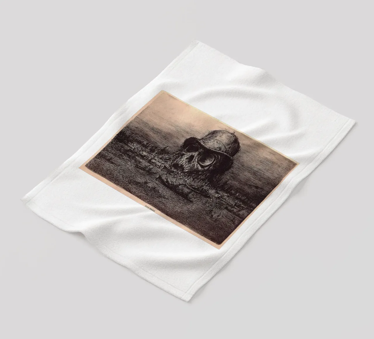 Cranio - Paul Weber coperta in pile da Art In The Sky