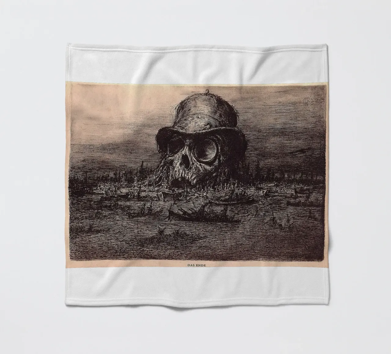 Cranio - Paul Weber coperta in pile da Art In The Sky