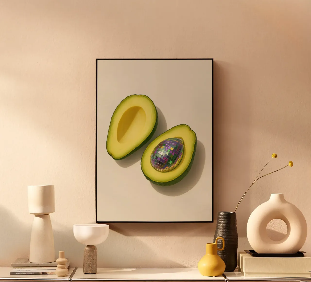 Disco Avocado Funky plexiglass da Attaboy Dsgn