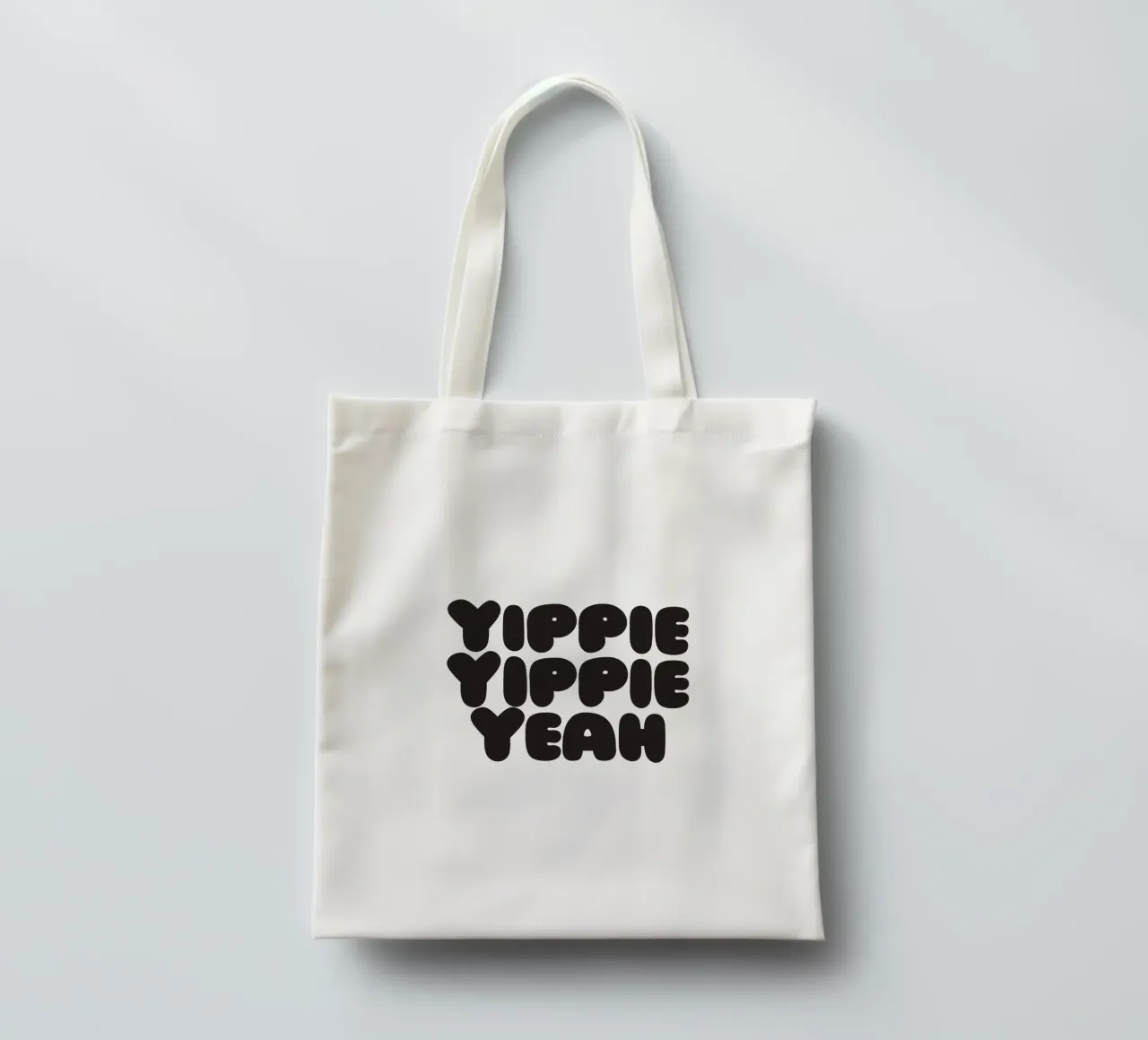 Yippie Yippie Yeah Jutebeutel von Verplanungsagentur