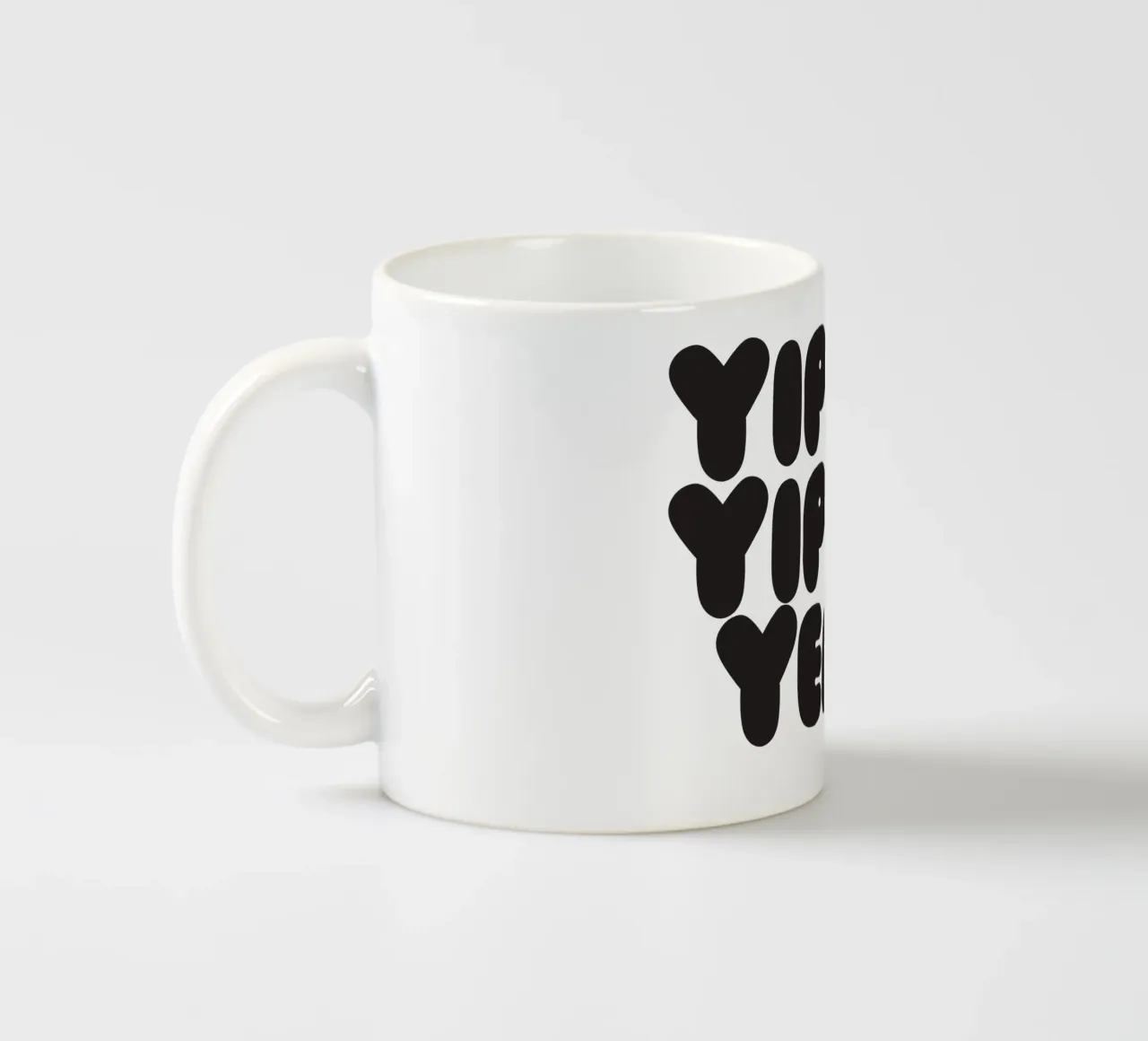 Yippie Yippie Yeah tazza in ceramica da Verplanungsagentur