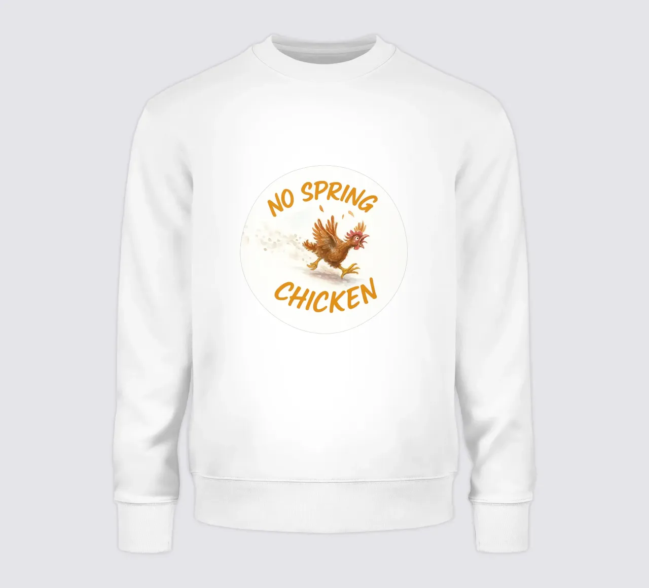 NO SPRING CHICKEN felpa da Vintage Van Gogh