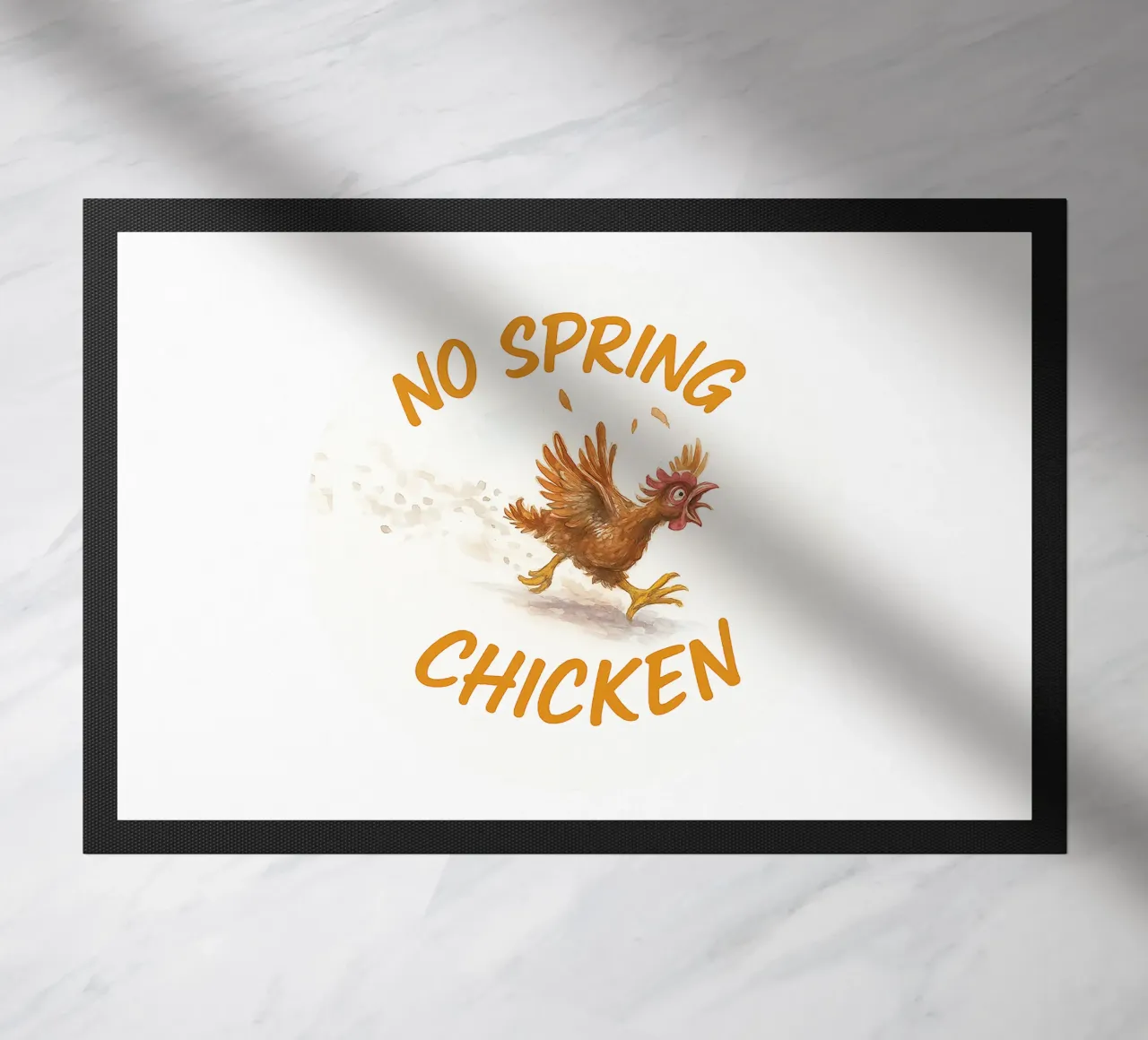 NO SPRING CHICKEN zerbino da Vintage Van Gogh
