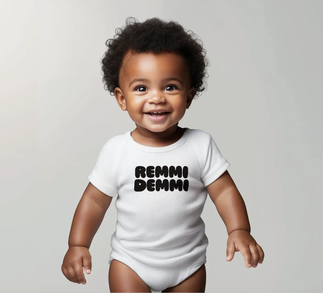 Remmi Demmi body neonato maniche corte da Verplanungsagentur