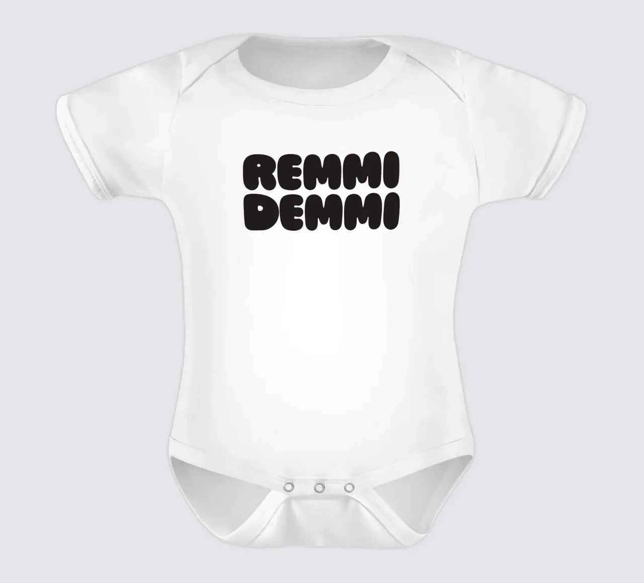 Remmi Demmi body neonato maniche corte da Verplanungsagentur