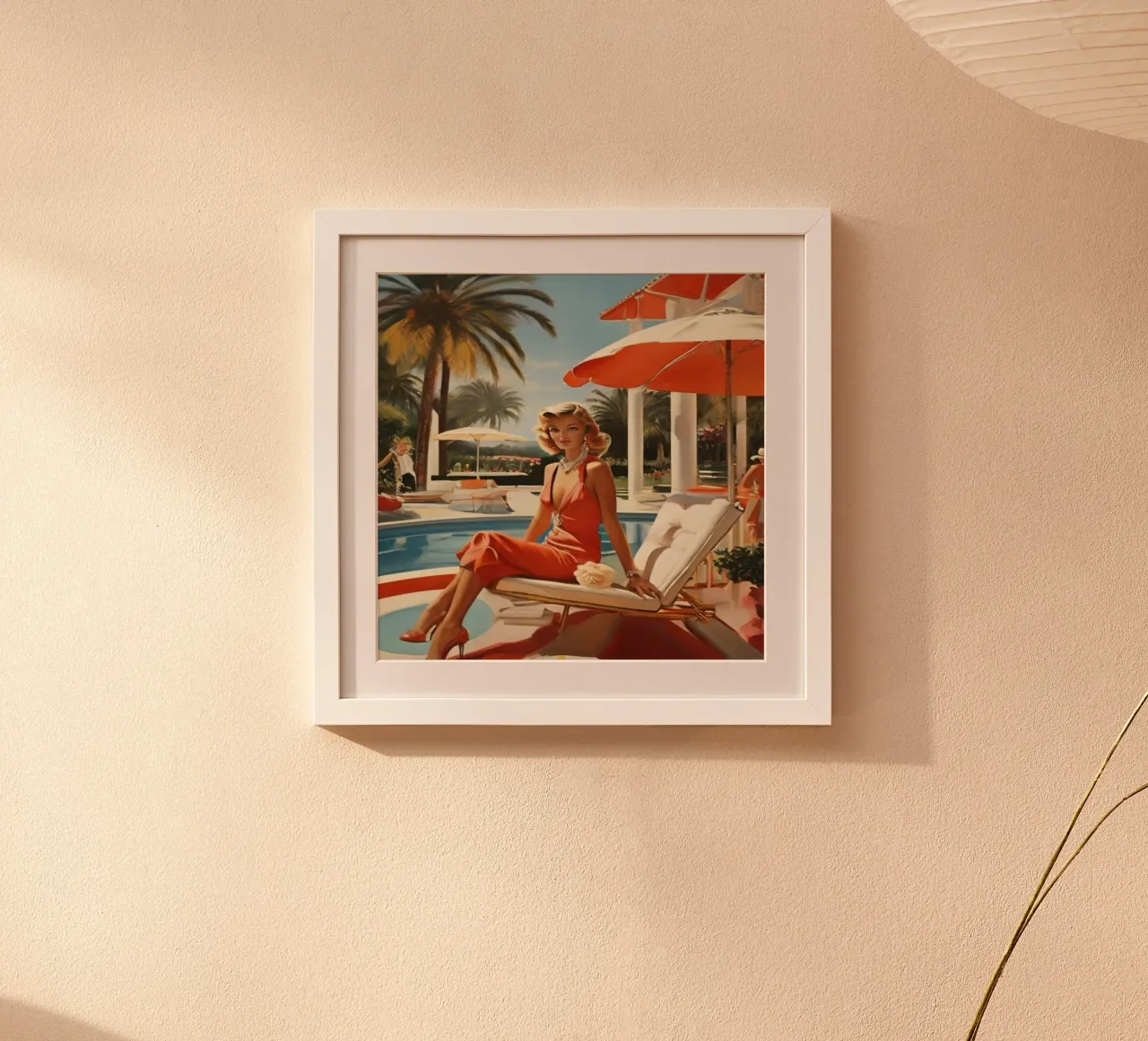 Donna Sexy Slim Aarons poster da The Poster UK
