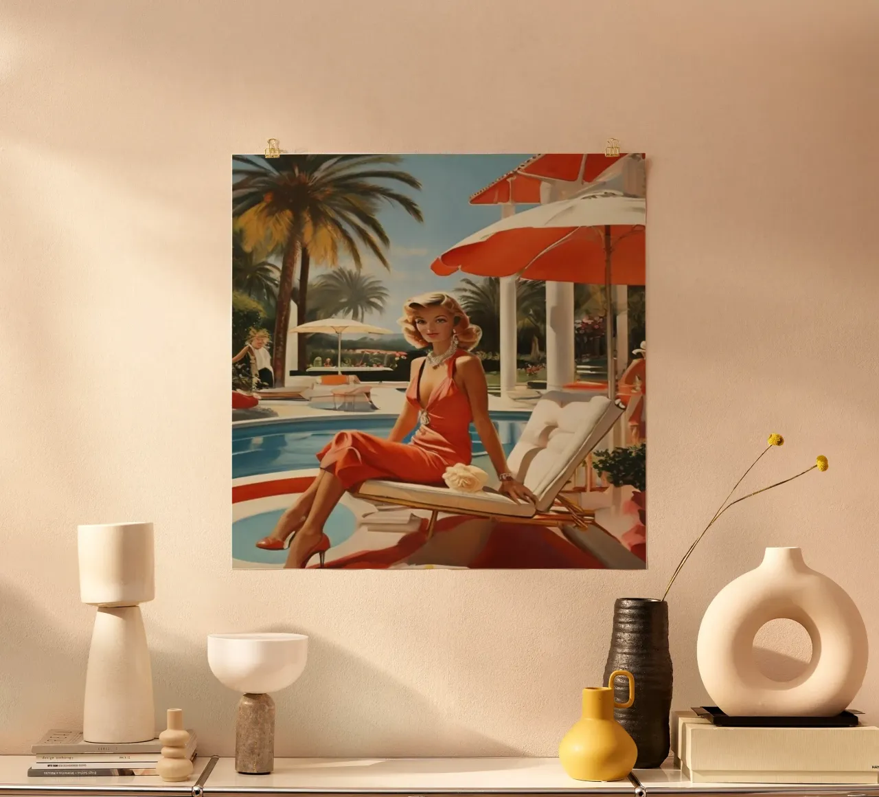Donna Sexy Slim Aarons poster da The Poster UK