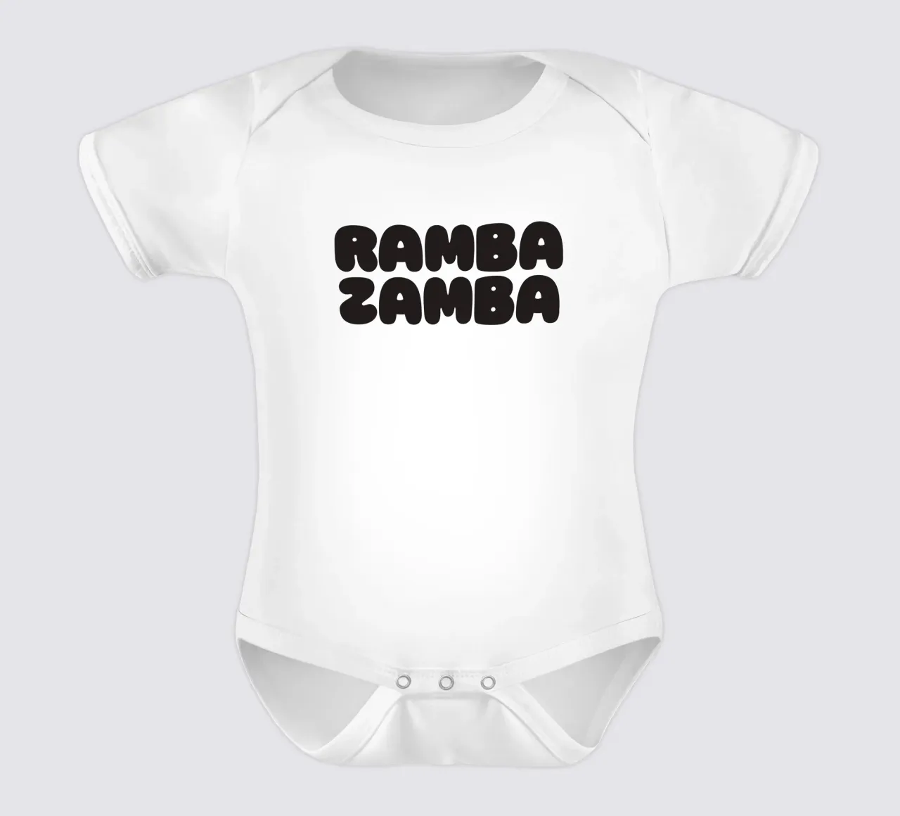 Ramba Zamba body neonato maniche corte da Verplanungsagentur