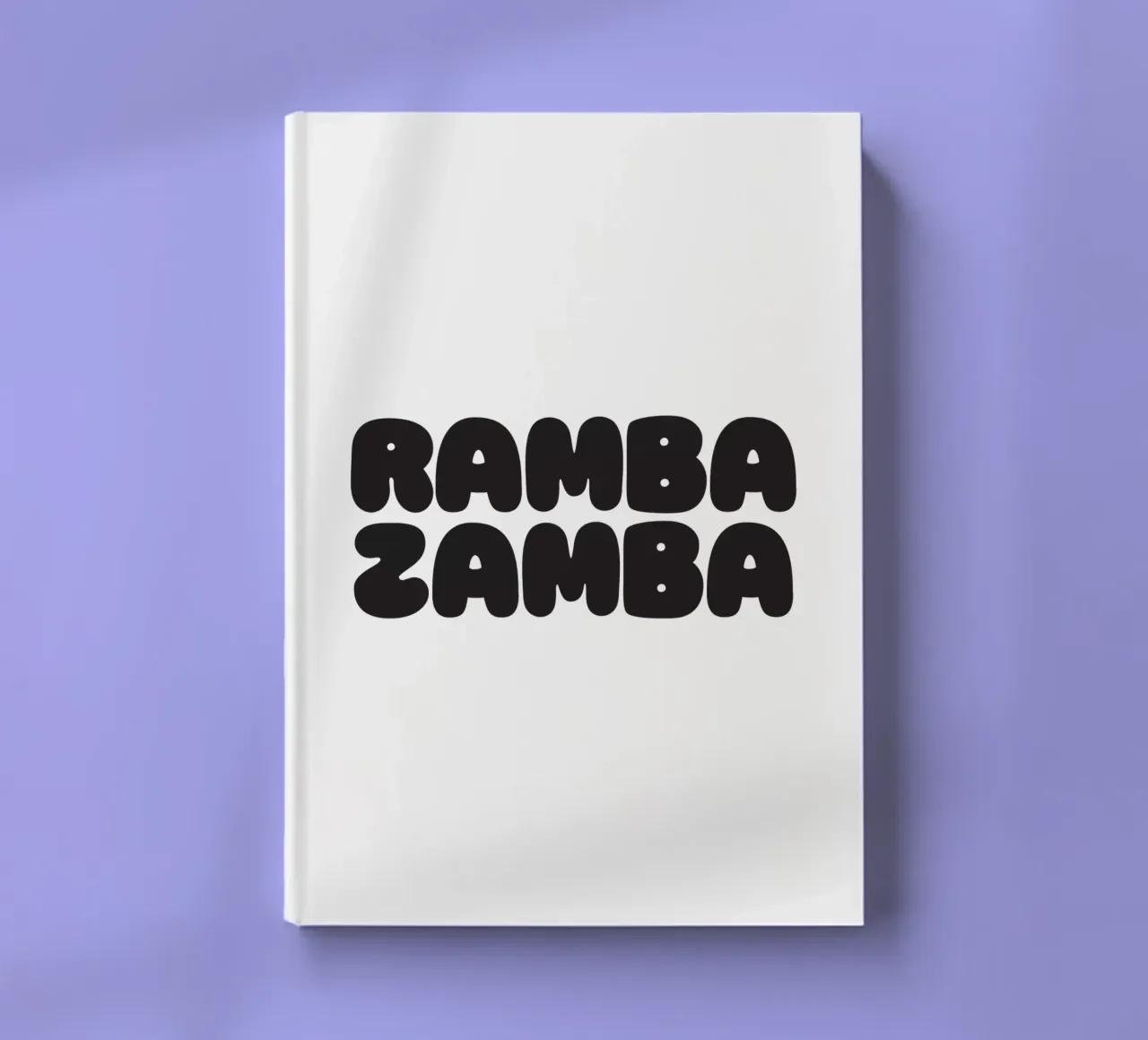 Ramba Zamba notebook by Verplanungsagentur