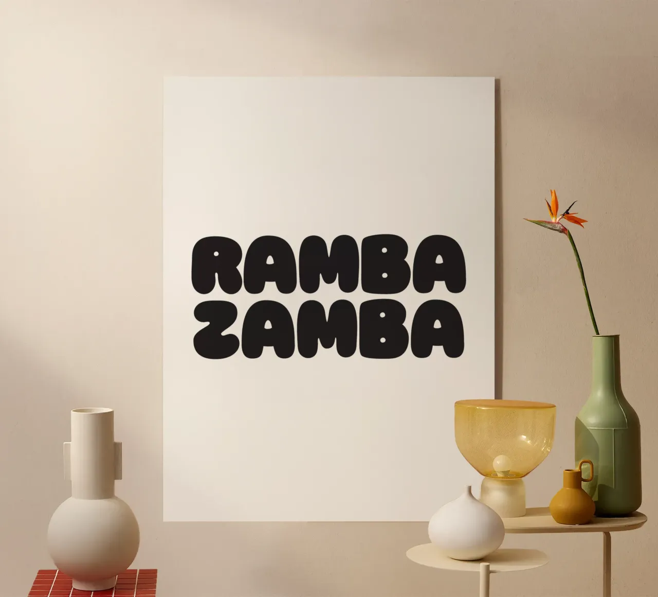 Ramba Zamba plexiglass da Verplanungsagentur