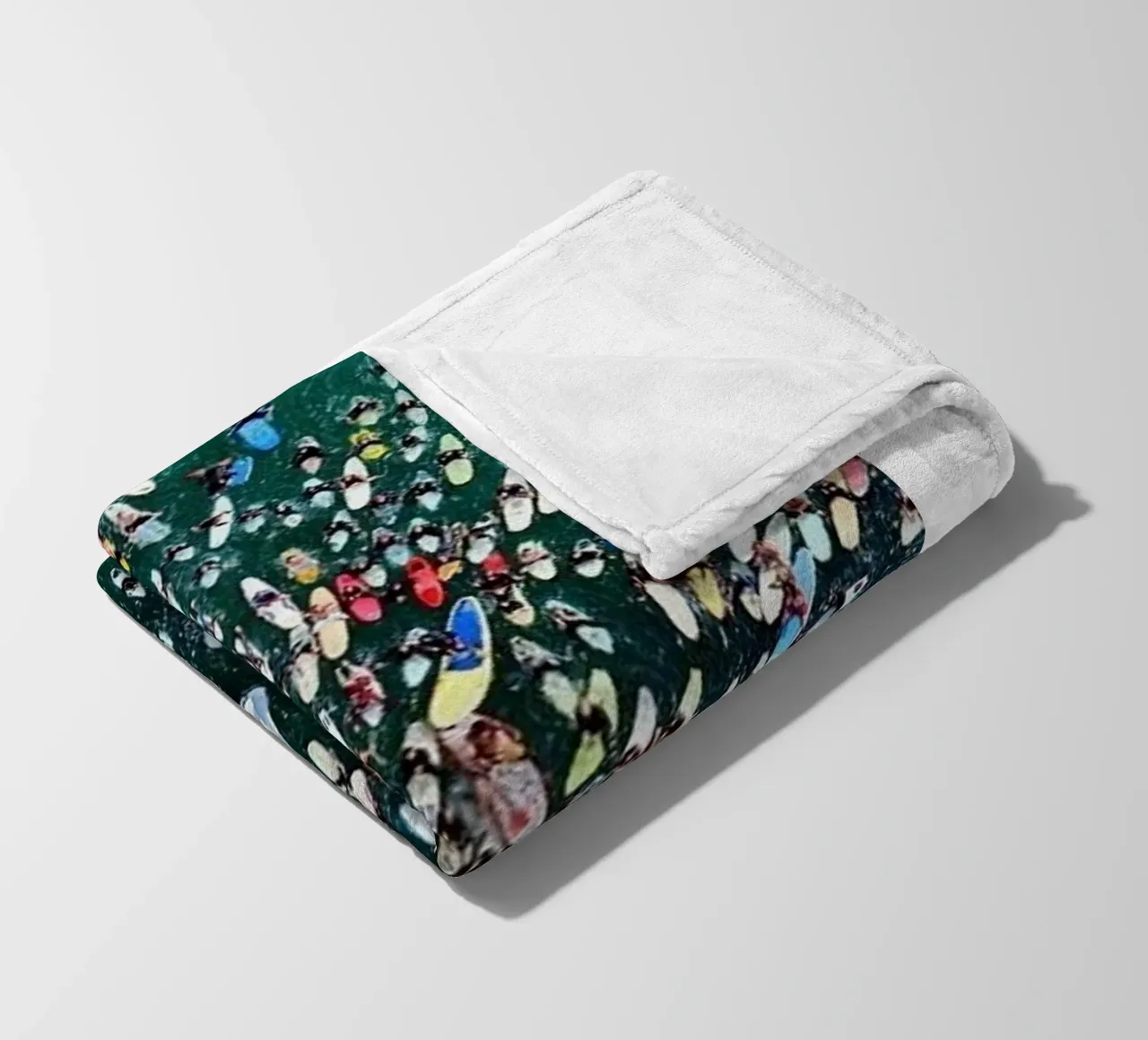 Raduno in mare - Slim Aarons coperta in pile da The Poster UK