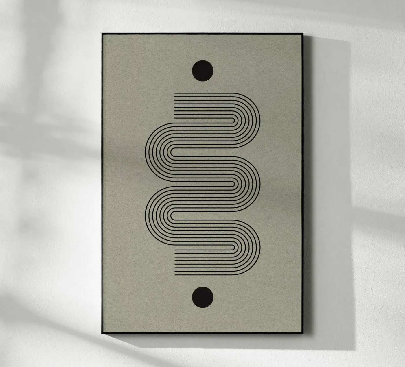 Equilibrio moderno n. 2 plexiglass da The Miuus Studio