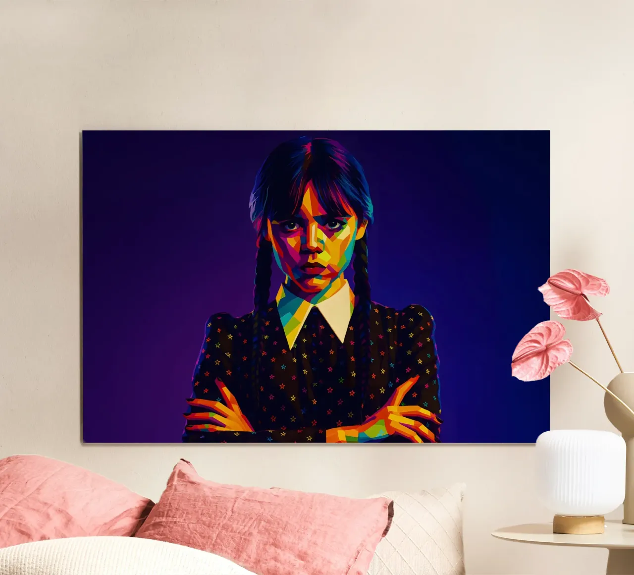Mercoledì wpap poster con telaio in plastica da BONANZA