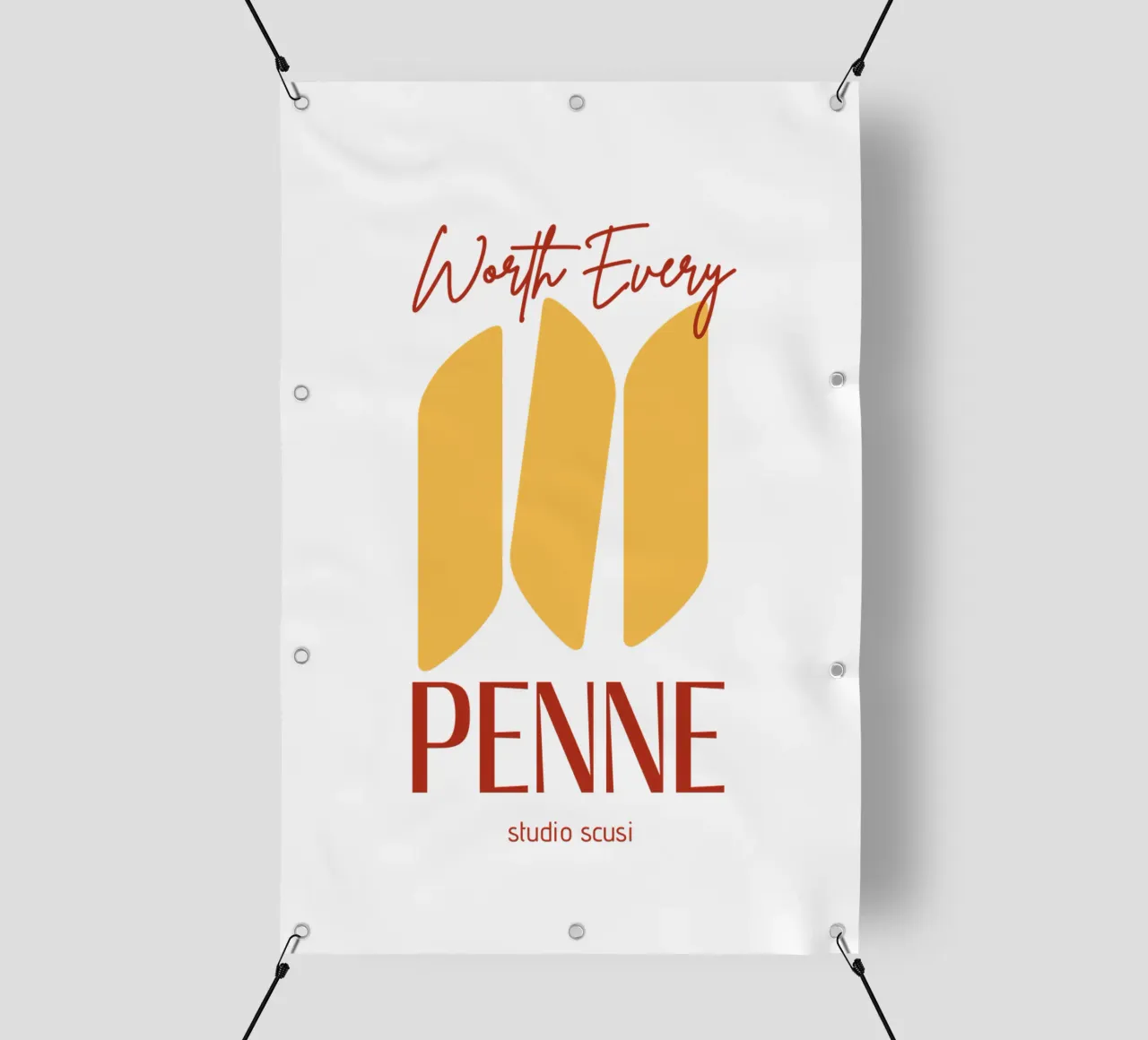 Worth every Penne - studio scusi telo in pvc da studio scusi