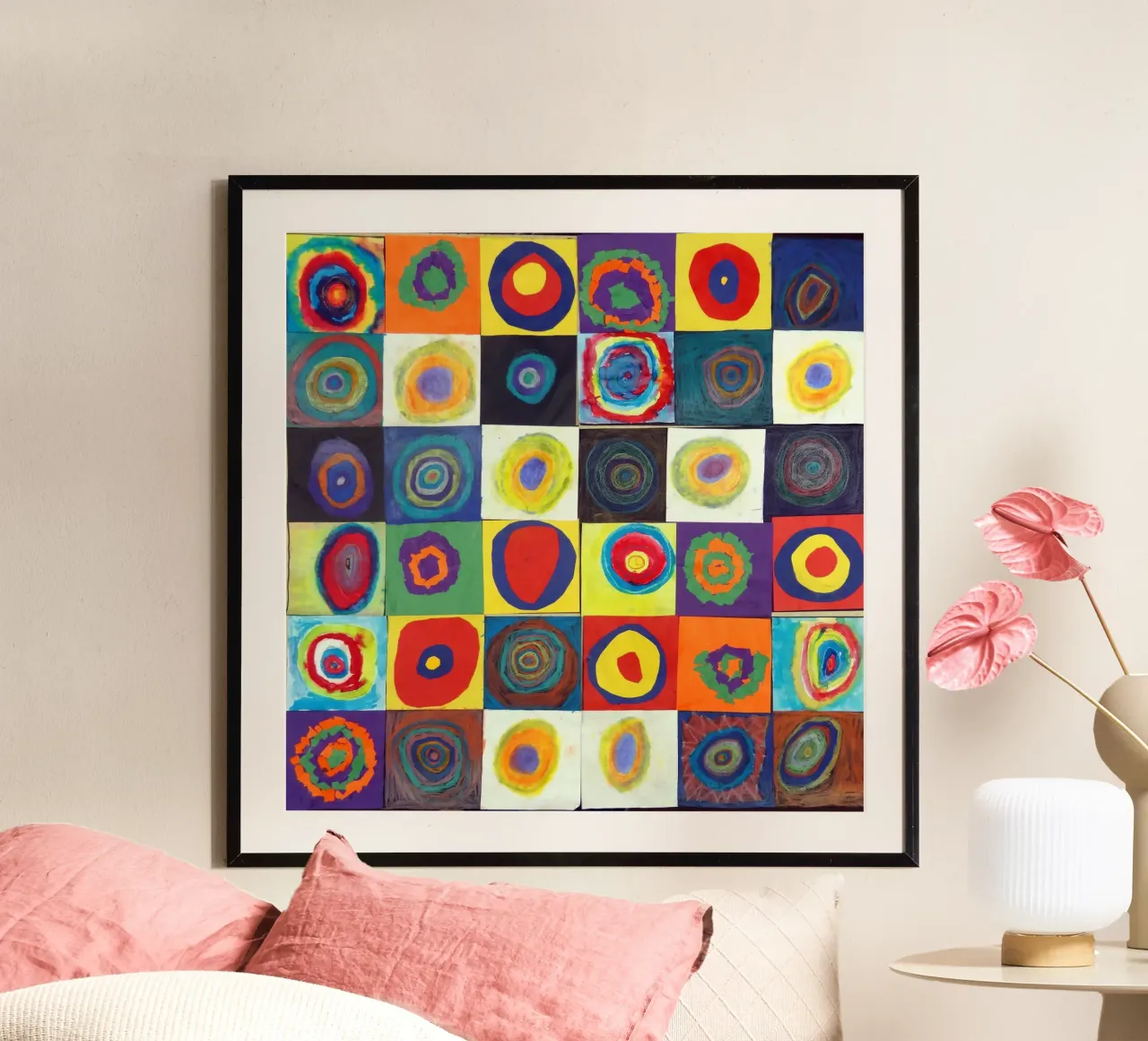 Wassily Kandinsky - Abstract Art Poster von Aesthetic Muse