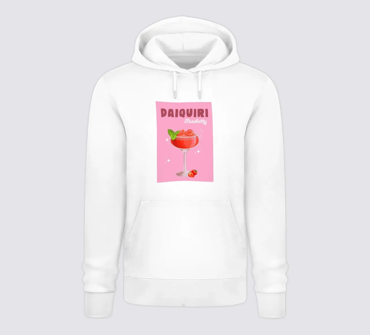 Strawberry Daiquiri Delight felpa con cappuccio da Attaboy Dsgn