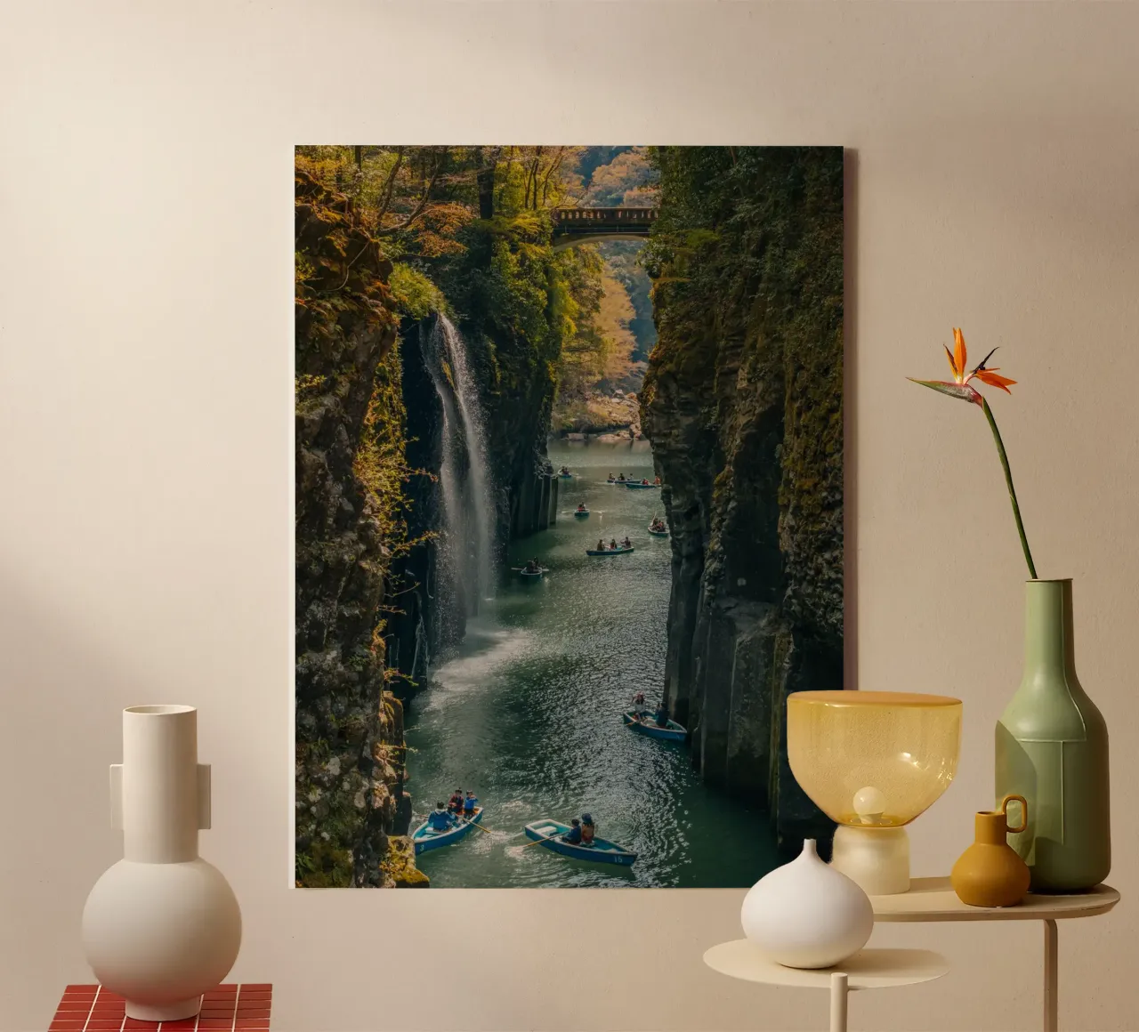 Gola di Takachiho - Miyazaki, Giappone tela con Cornice a cassetta da Marcel Bisig